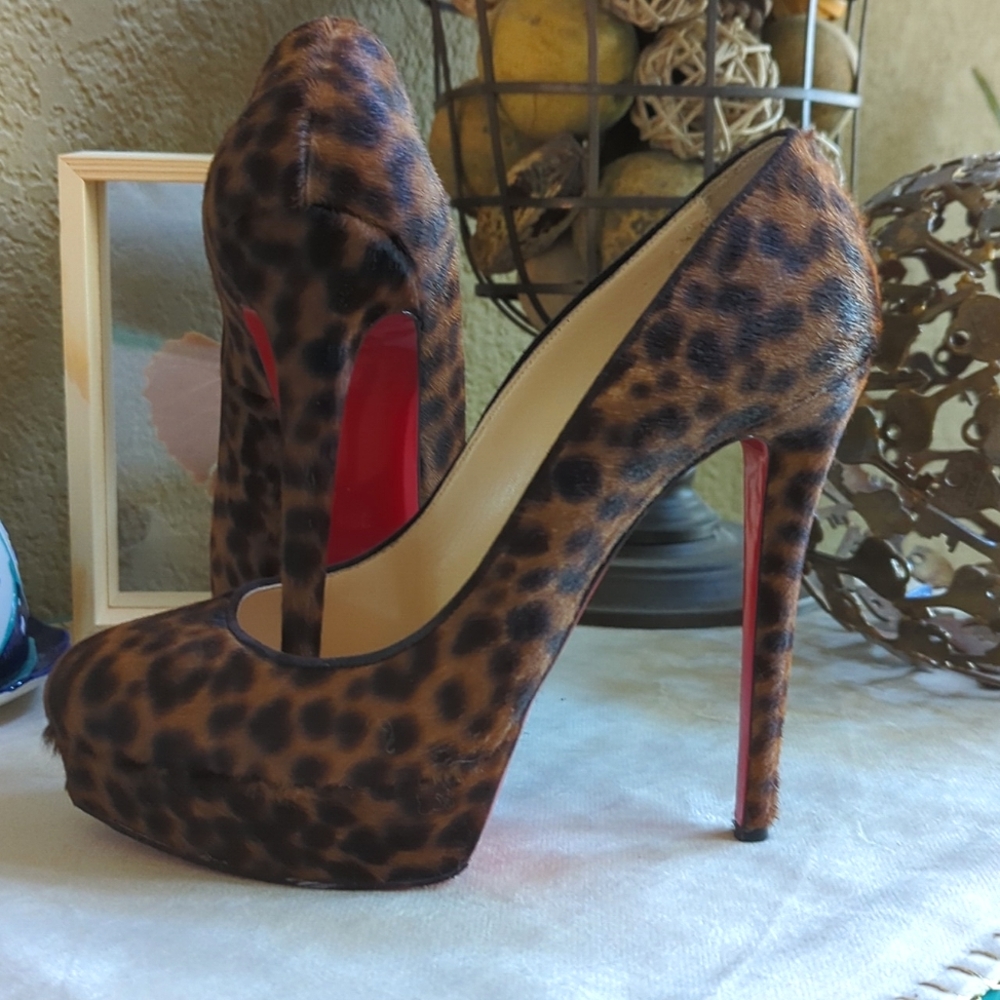 Christian Louboutin Bianca Pony Pumps